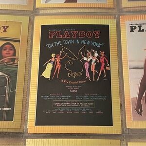 90s Vintage Playboy Chromium Cover Card New York Collectors 1995 #26
